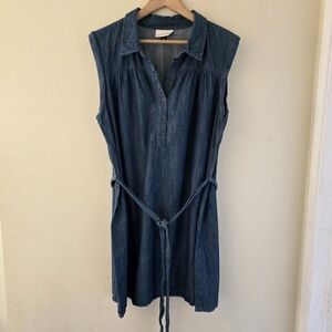 Universal Thread Blue Sleeveless Dress XXL